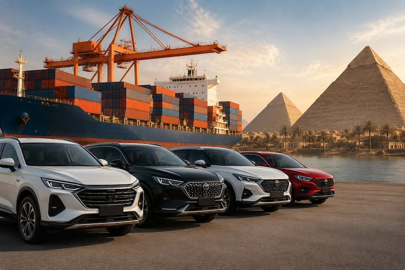 Import Cars from China to Egypt: Complete Guide for Dealers, Distributors & Fleet Buyers