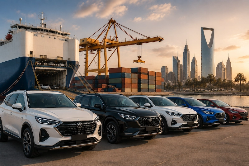 Import Cars from China to Saudi Arabia: Complete Guide for Dealers, Fleet Buyers & Auto Importers