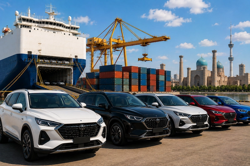 Import Cars from China to Uzbekistan: Complete Guide for Dealers, Distributors & Fleet Buyers